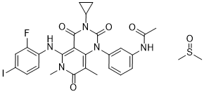 Trametinib DMSO solvate