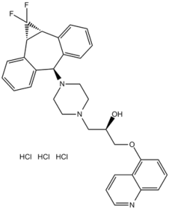 Zosuquidar (RS 33295-198; LY335979) 3HCl