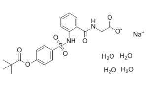 Sivelestat sodium tetrahydrate