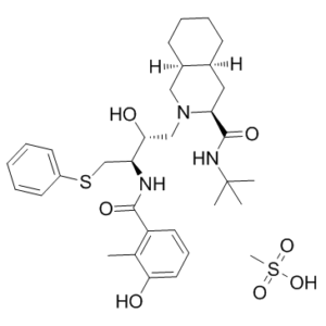 Nelfinavir mesylate (AG 1343)