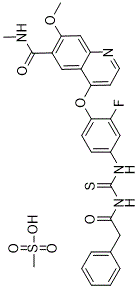 Pamufetinib (TAS-115) mesylate