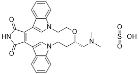 Ruboxistaurin (LY333531) mesylate