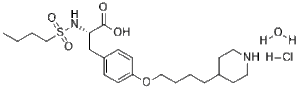 Tirofiban hydrochloride hydrate (MK-383)