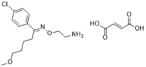 Clovoxamine fumarate