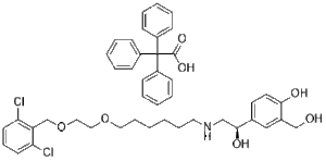 Vilanterol trifenatate