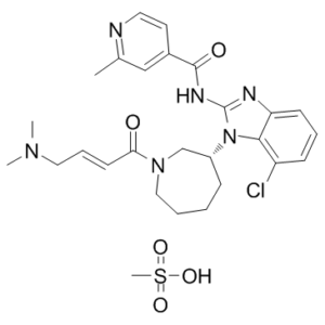 Nazartinib mesylate (EGF81)