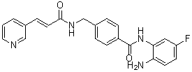 Chidamide (Tucidinostat, HBI8000, CS 055)