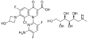 DELAFLOXACIN MEGLUMINE