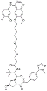 Gefitinib-based PROTAC 3