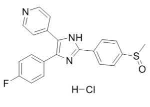 Adezmapimod (SB-203580) hydrochloride